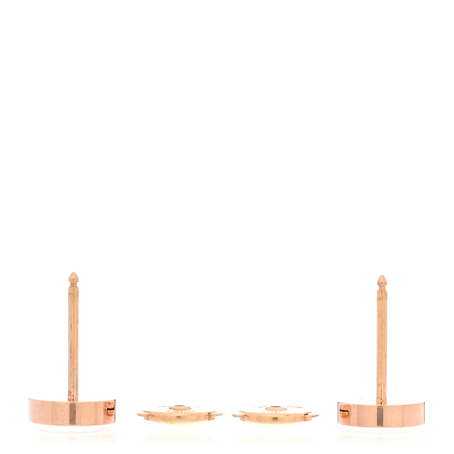 Cartier 18K Pink Gold LOVE Earrings 3 of 4