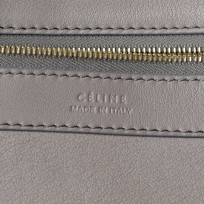 Celine Soft Grained Calfskin Medium Horizontal Cabas Phantom Grey 7 of 11