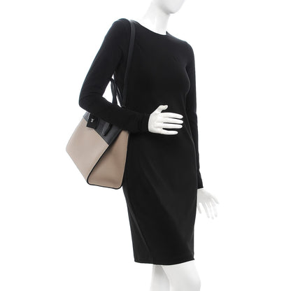 Louis Vuitton Taurillon City Steamer MM Black Beige 2 of 10