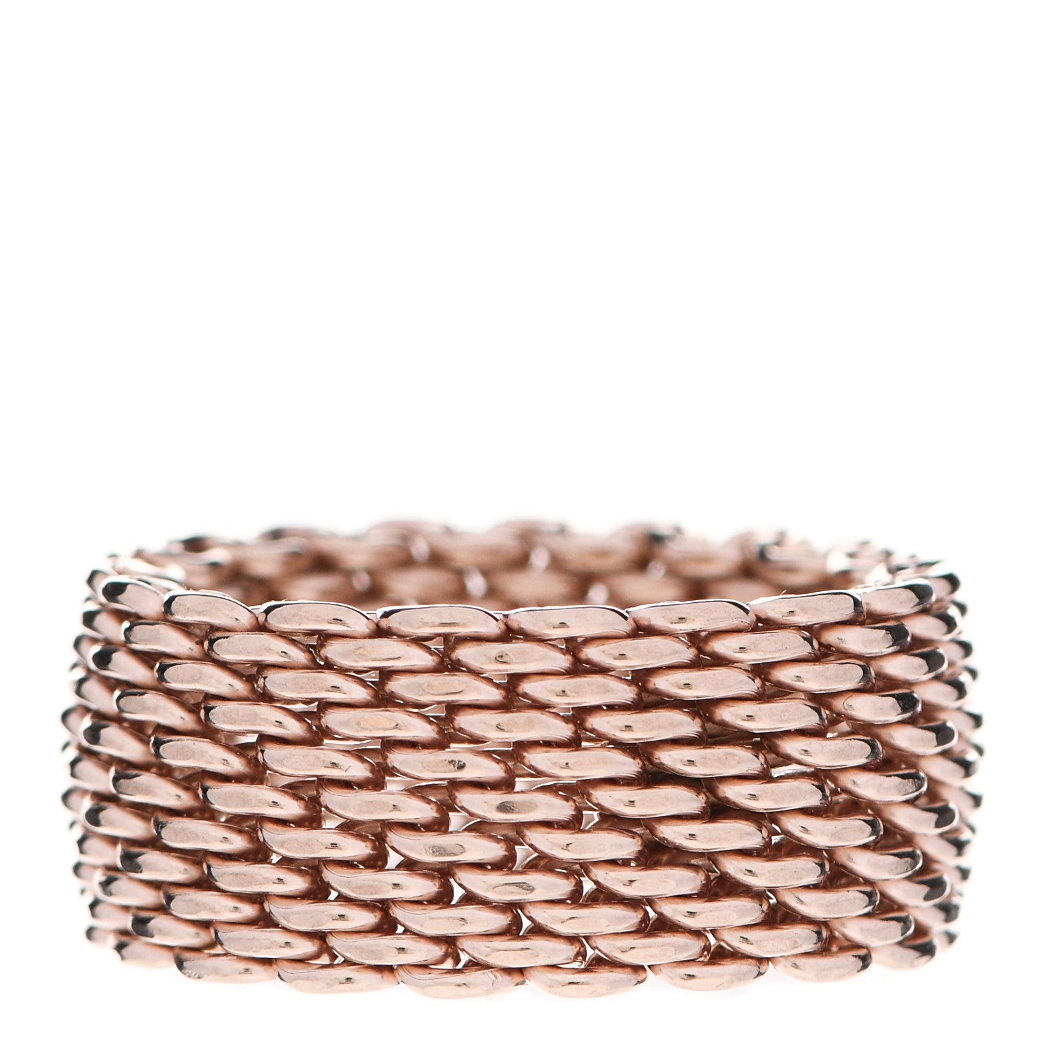 Tiffany Rubedo Somerset Mesh Ring 53 6.5 3 of 5