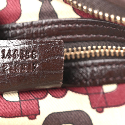 Gucci Monogram Web Jolicoeur Charms Messenger Dark Brown 7 of 10