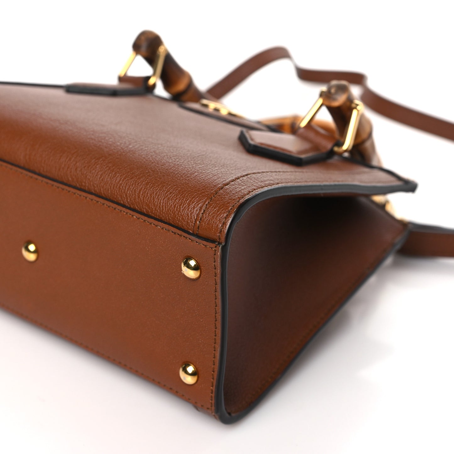 Wonka Grain Calfskin Mini Diana Tote Bag Cuir