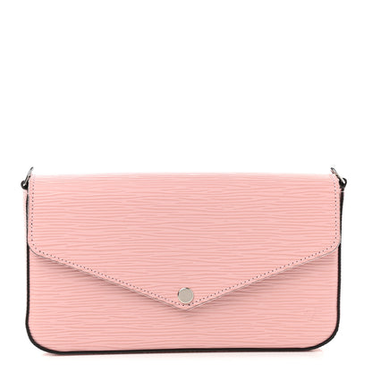 Louis Vuitton Epi Pochette Felicie Rose Ballerine 1 of 5