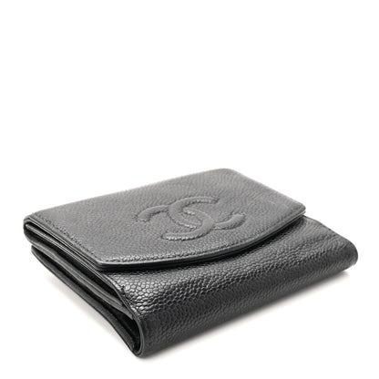 Chanel Caviar Timeless CC Flap Wallet Black 4 of 8