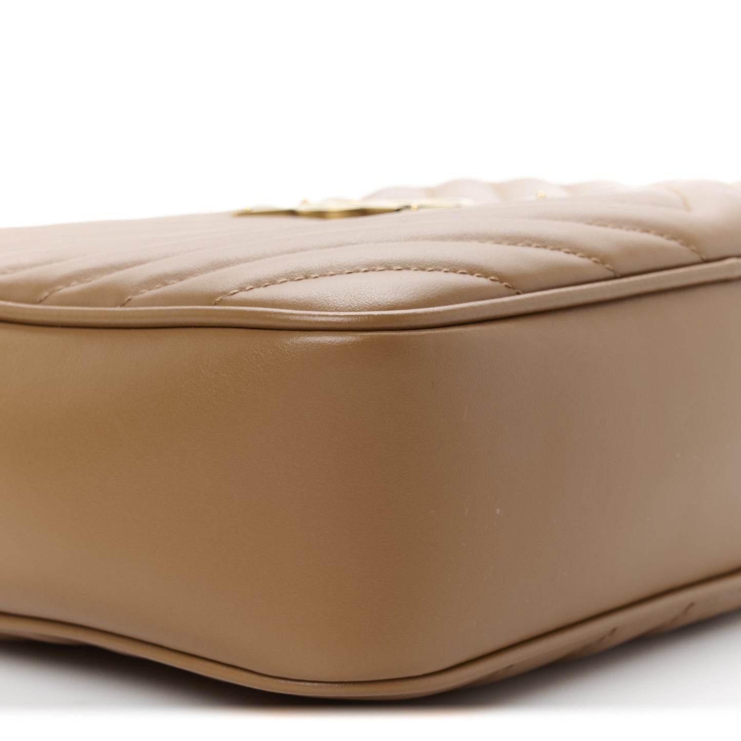 Calfskin Matelasse Monogram Lou Camera Bag Cinnamon