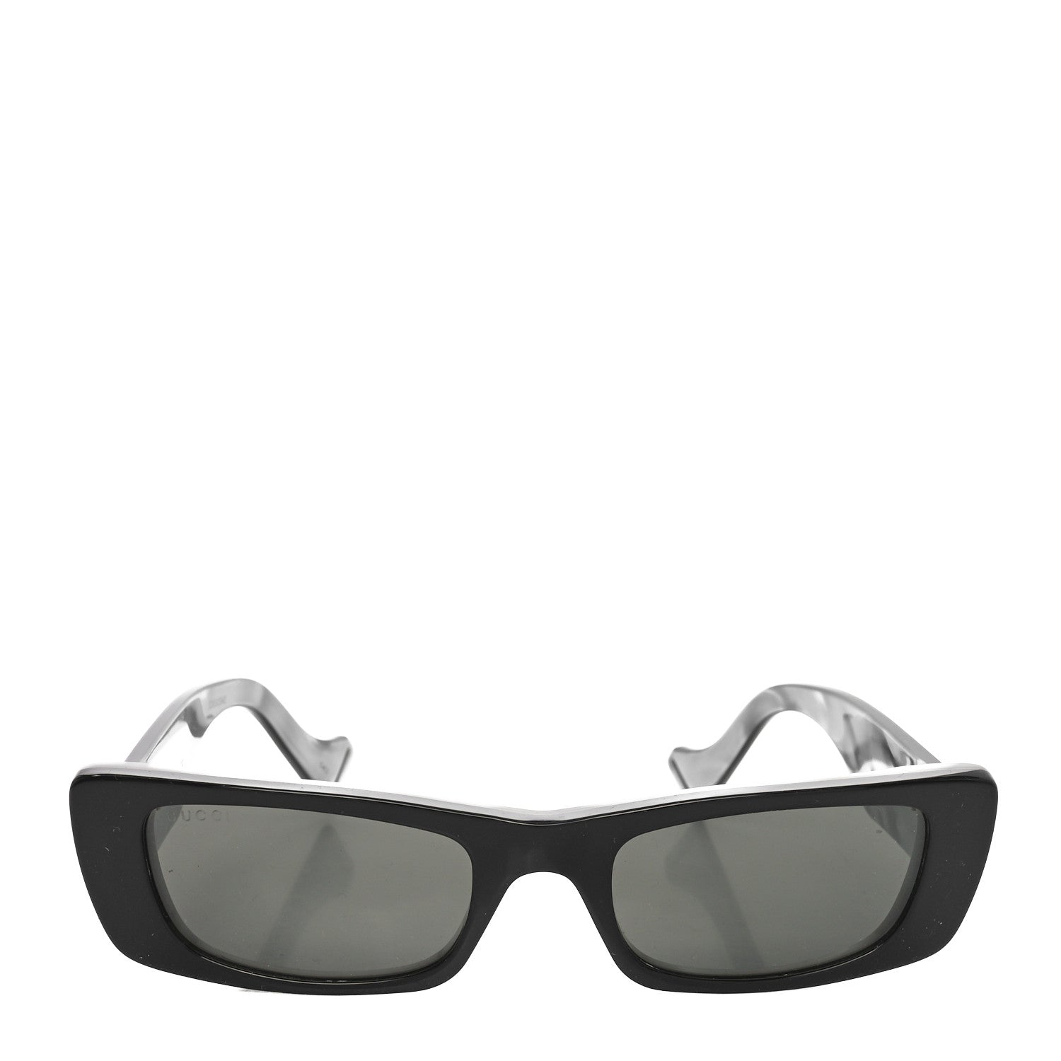Gucci Acetate Rectangular Sunglasses GG0516S Black 2 of 7