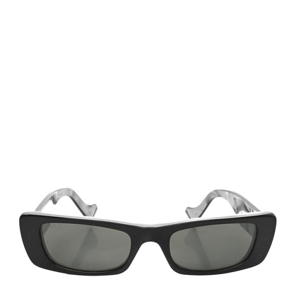 Gucci Acetate Rectangular Sunglasses GG0516S Black 2 of 7