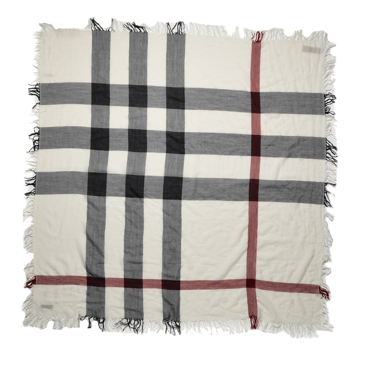 Burberry Merino Wool House Check Scarf 1 of 8