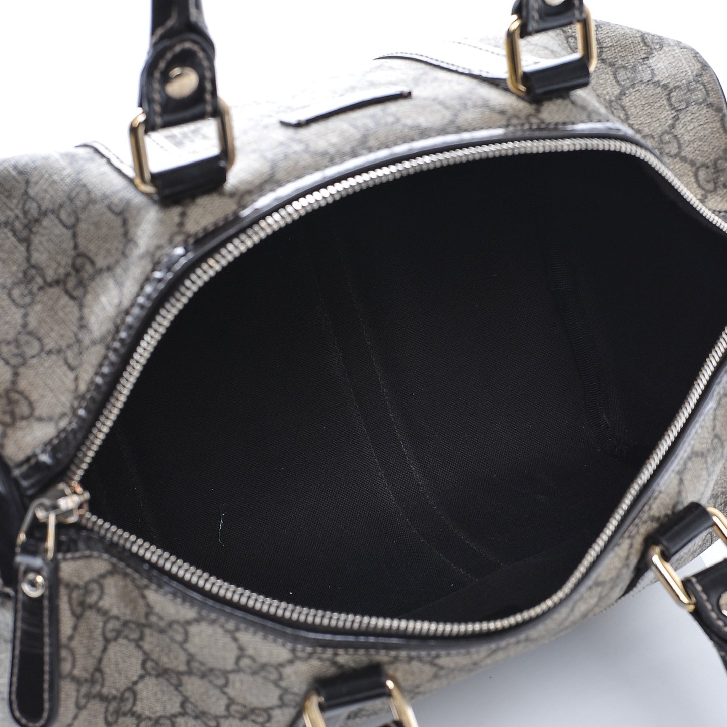 GG Plus Monogram Medium Joy Boston Dark Brown