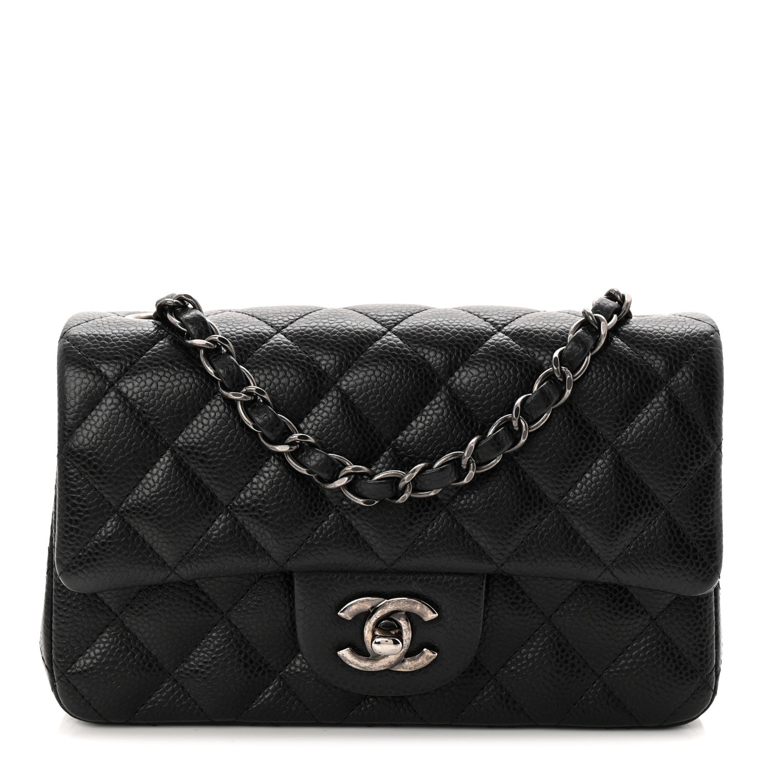 Chanel Caviar Quilted Mini Rectangular Flap Black 1 of 10