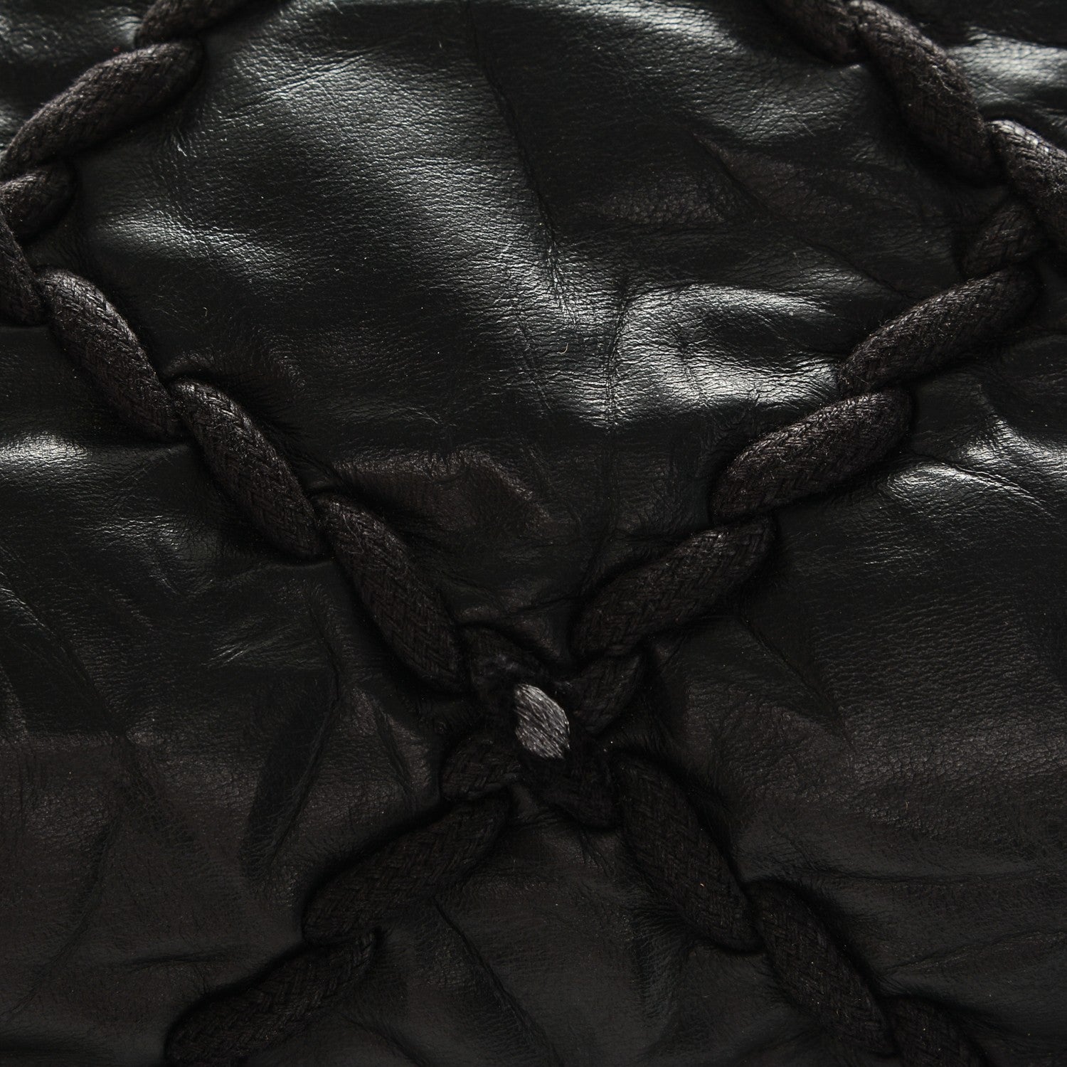 Chanel Calfskin Ultra Stitch Bowler Black 9 of 11