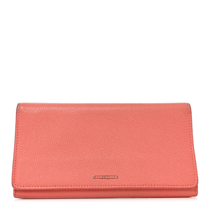 Balenciaga Grained Calfskin Essential Money Wallet Rose Jaipur 1 of 7