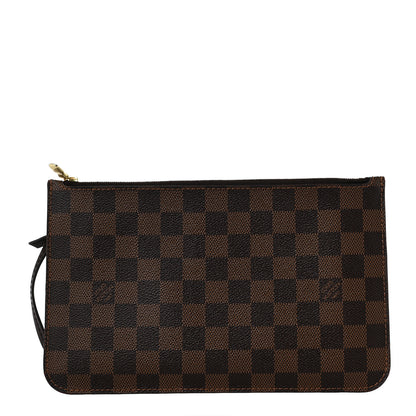 Louis Vuitton Damier Ebene Neverfull MM GM Pochette 1 of 6