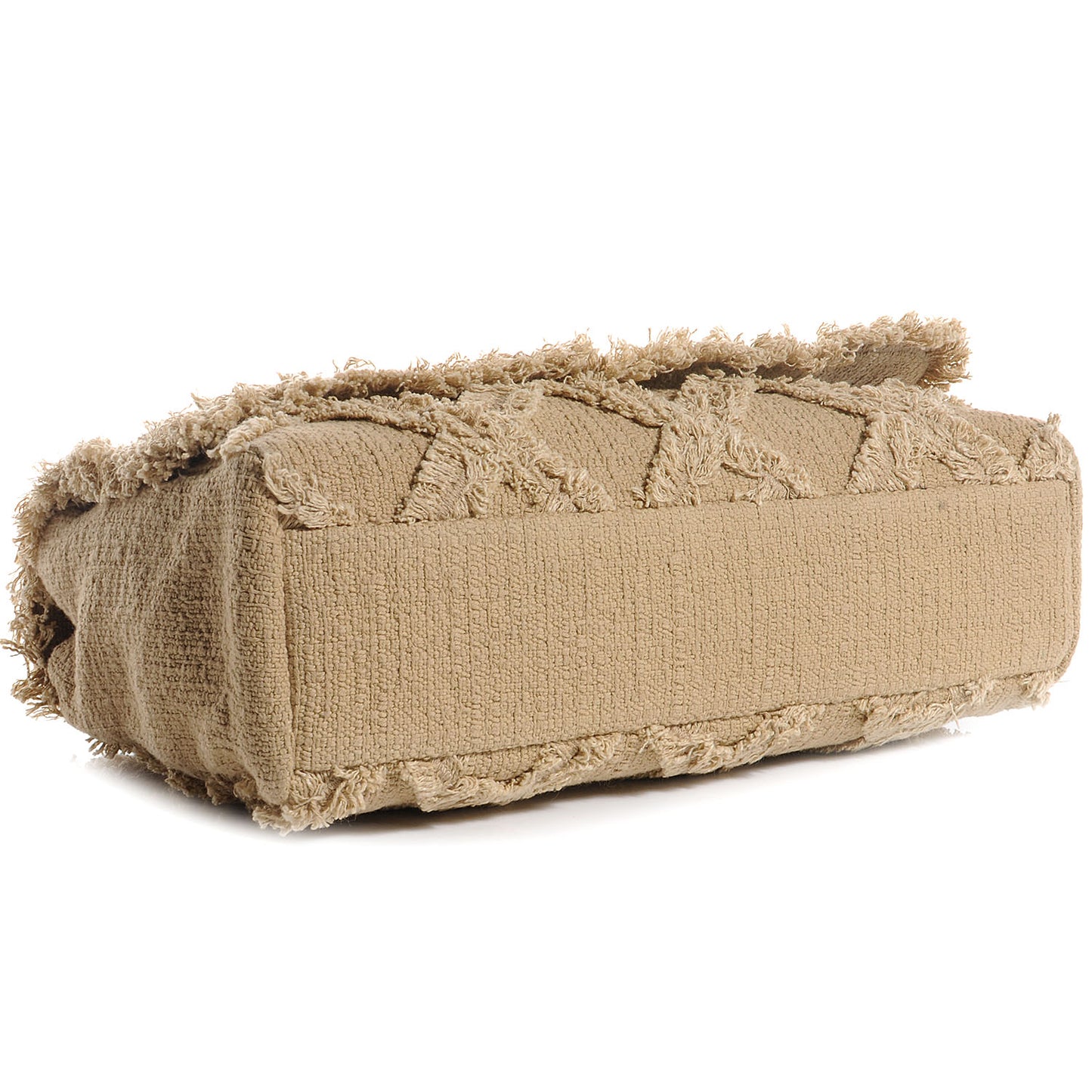 Tweed Nature Flap Dark Beige