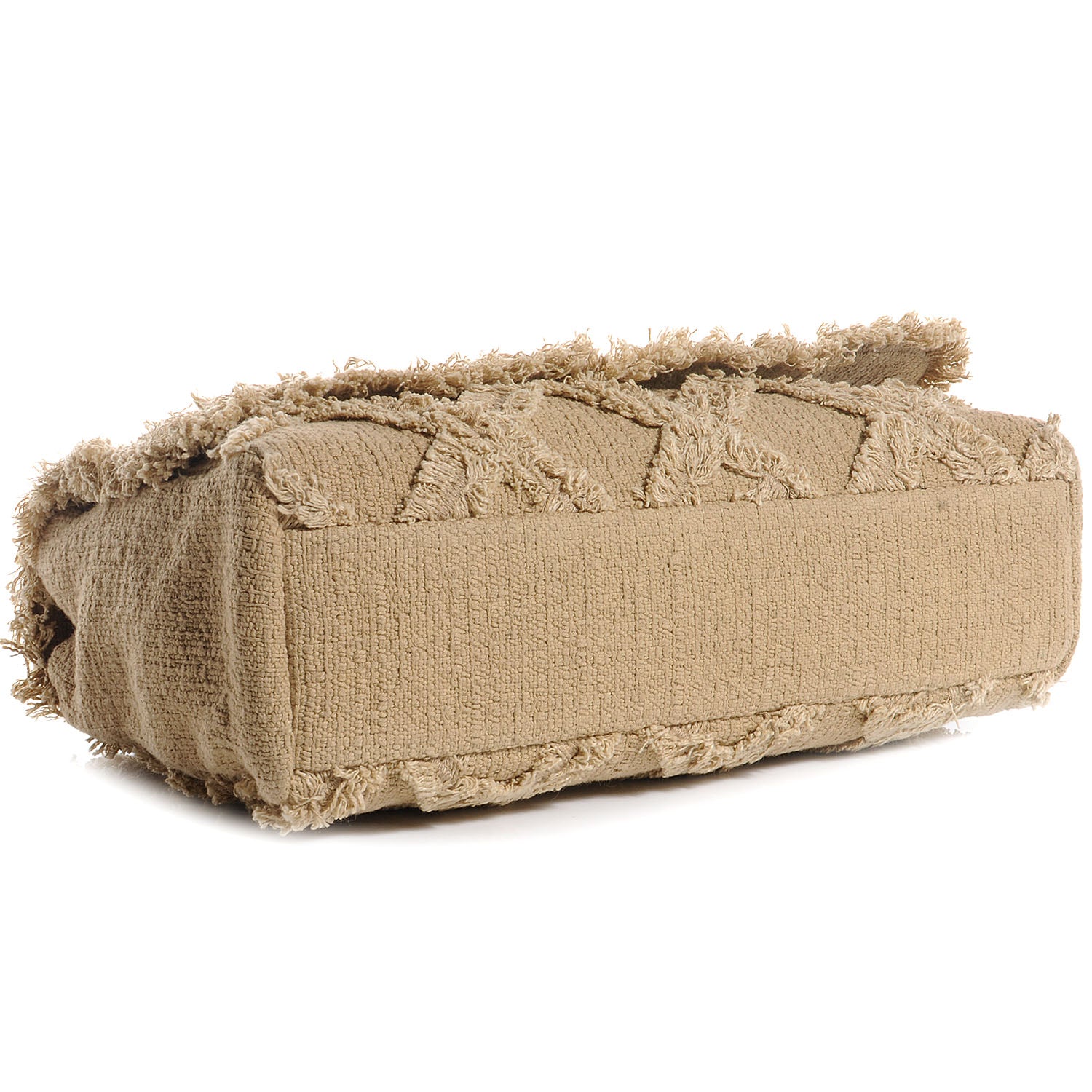 Chanel Tweed Nature Flap Dark Beige 4 of 8