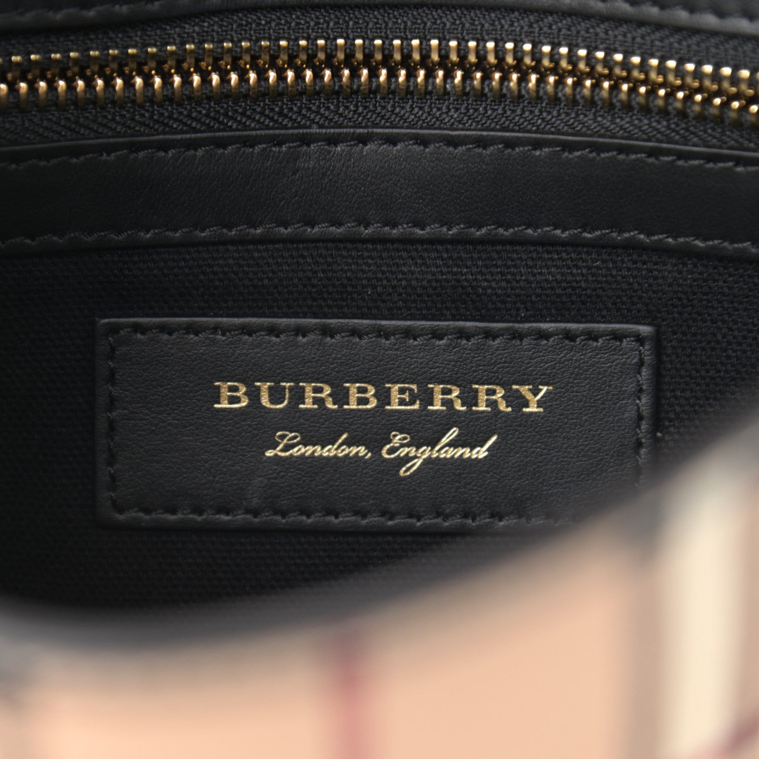 Burberry Haymarket Check Small Loxley Crossbody Bright Toffee 6 of 12