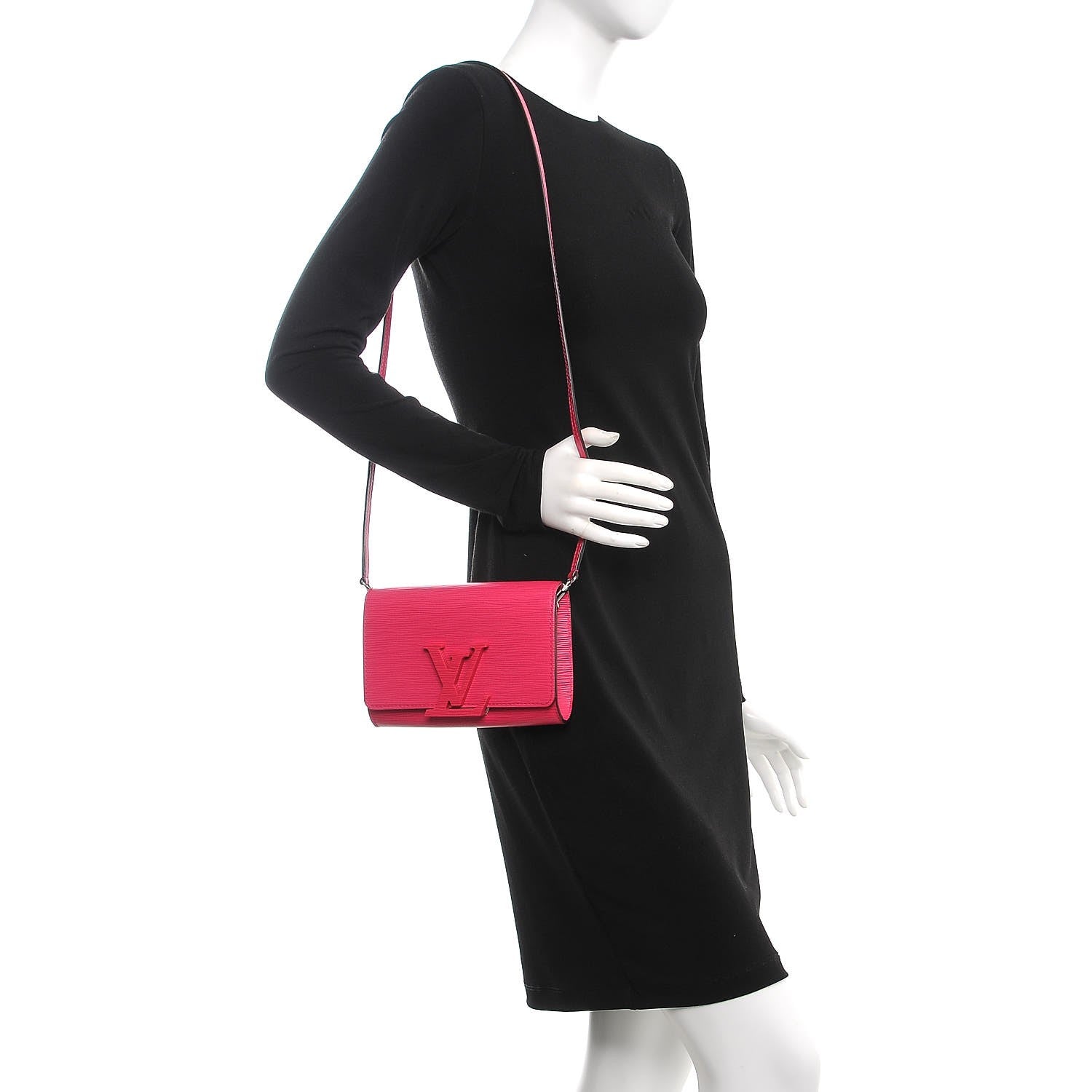 Louis Vuitton Epi Louise Strap PM Hot Pink 2 of 9