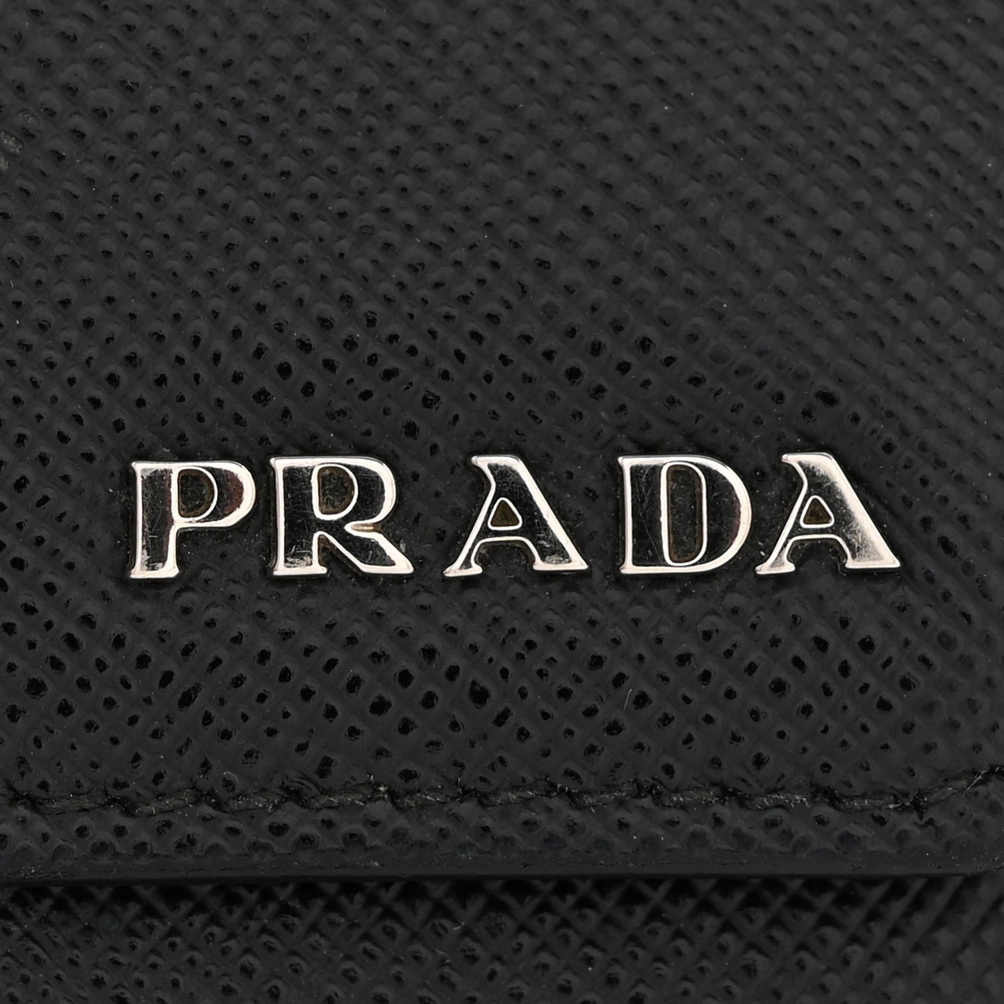 Saffiano Card Holder Black