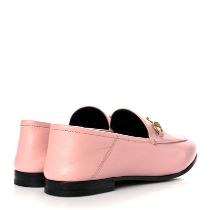 Gucci Lambskin Womens Brixton Horsebit Loafers 39.5 Perfect Pink 3 of 8