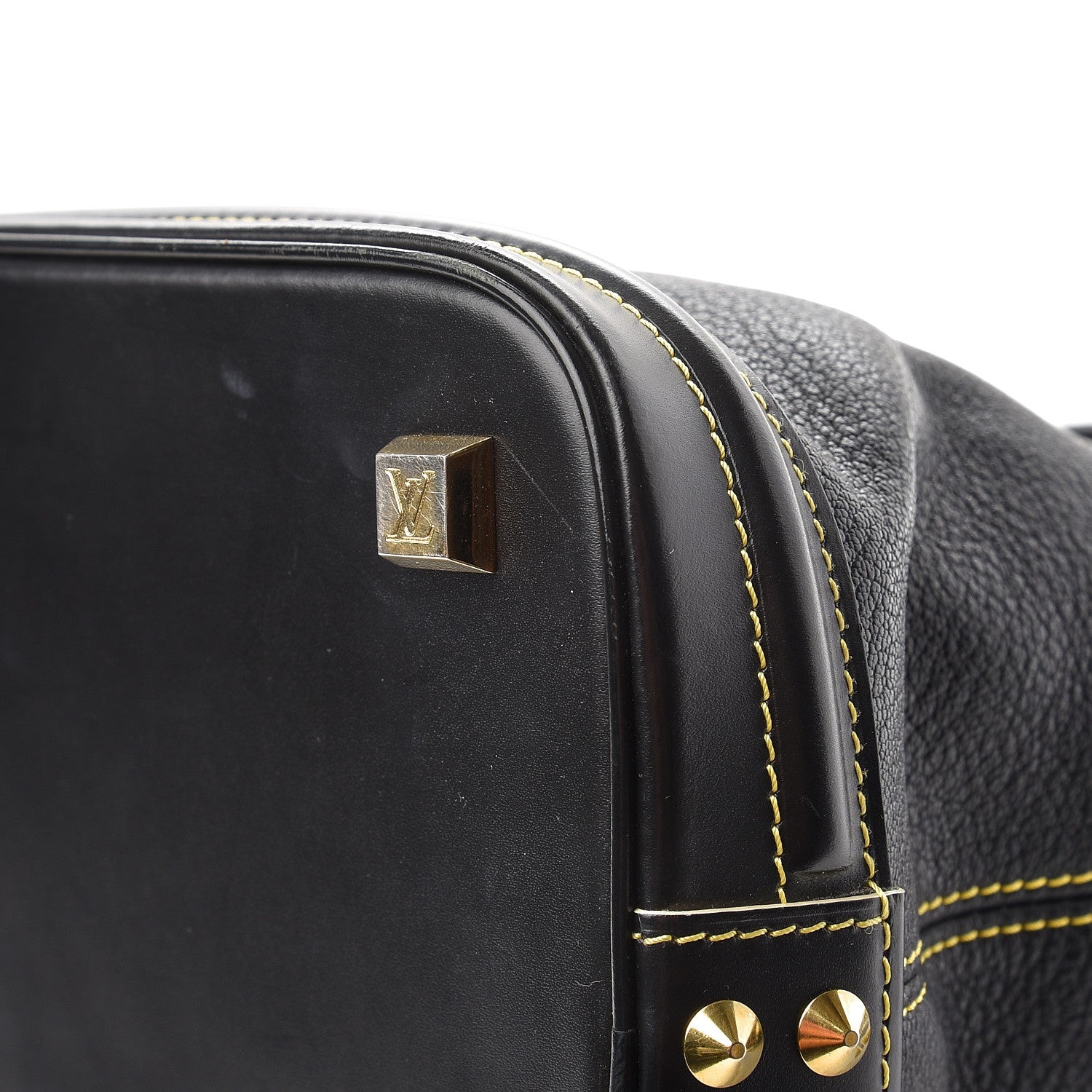 Louis Vuitton Suhali Lockit MM Black 10 of 12
