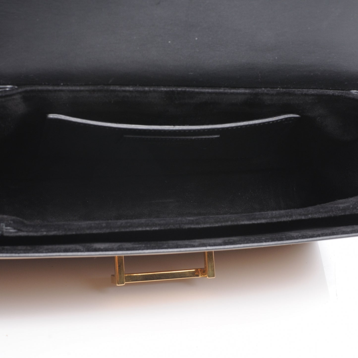 Leather Medium Bi-Color Lulu Satchel Beige Black