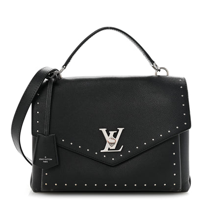 Louis Vuitton Soft Calfskin My Lockme Studs Black 1 of 17
