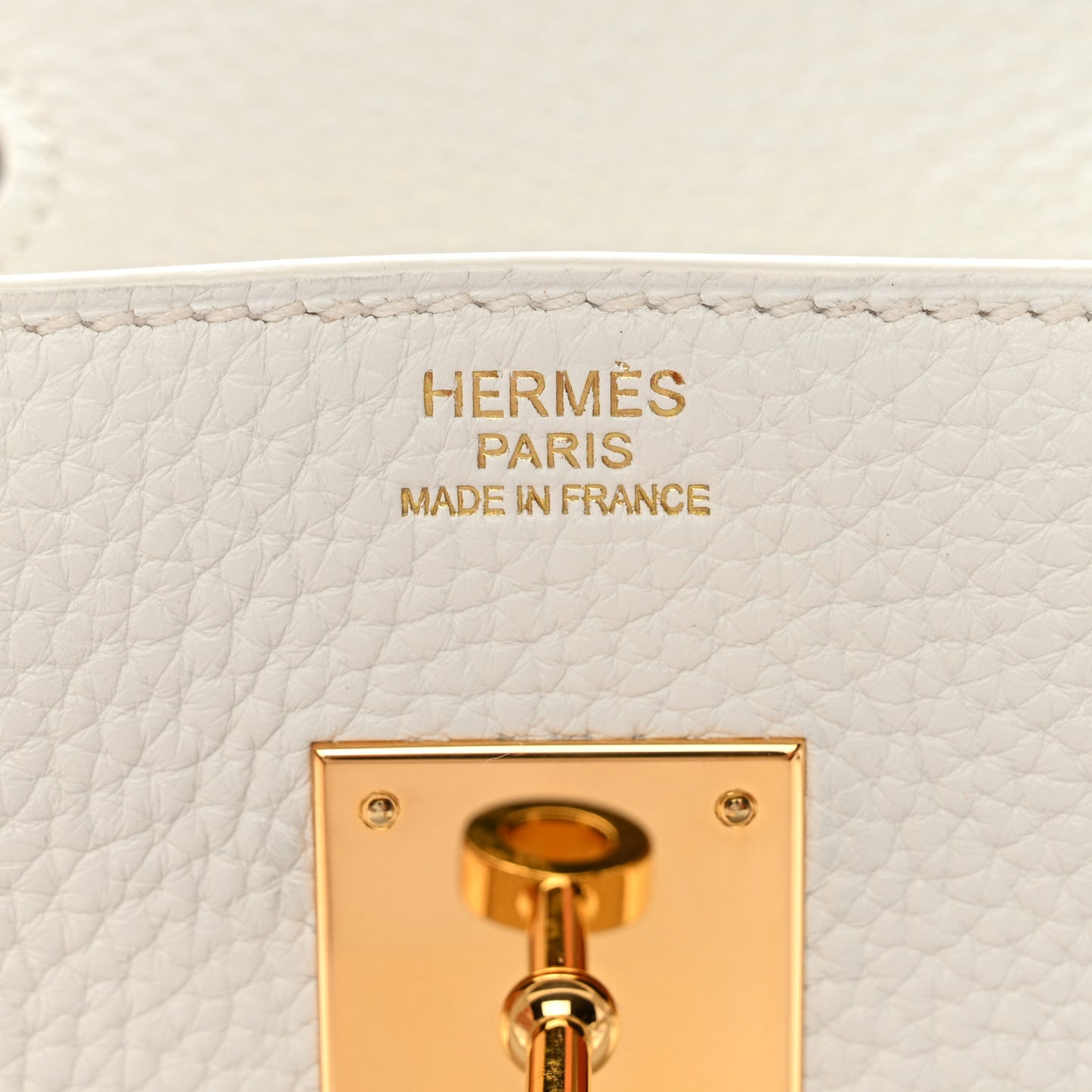 Togo Birkin 30 White
