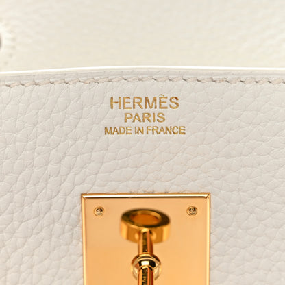 Hermes Togo Birkin 30 White 6 of 12