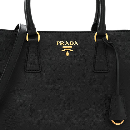 Prada Saffiano Tote Black 7 of 9