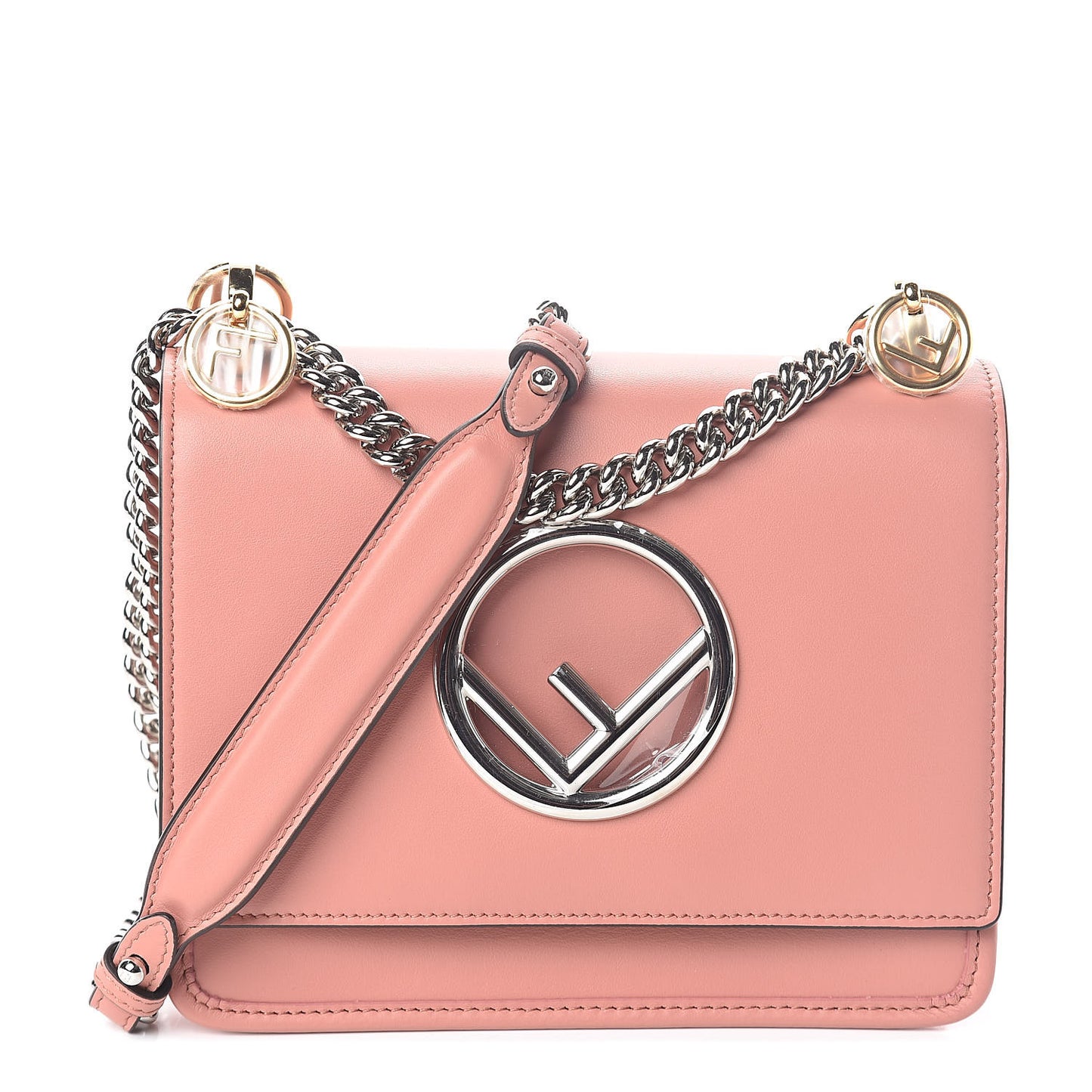 Vitello Century Opaco F is Fendi Small Kan I Shoulder Bag Macaron