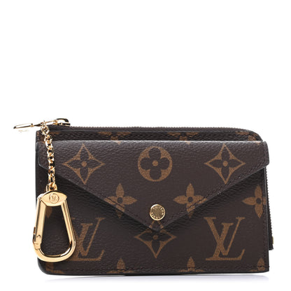 Louis Vuitton Monogram Recto Verso Card Holder Black 1 of 8