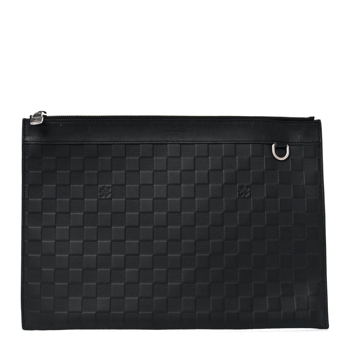 Damier Infini Discovery Pochette GM Onyx