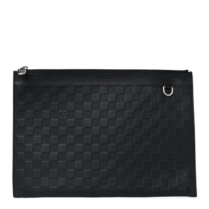 Louis Vuitton Damier Infini Discovery Pochette GM Onyx 2 of 12
