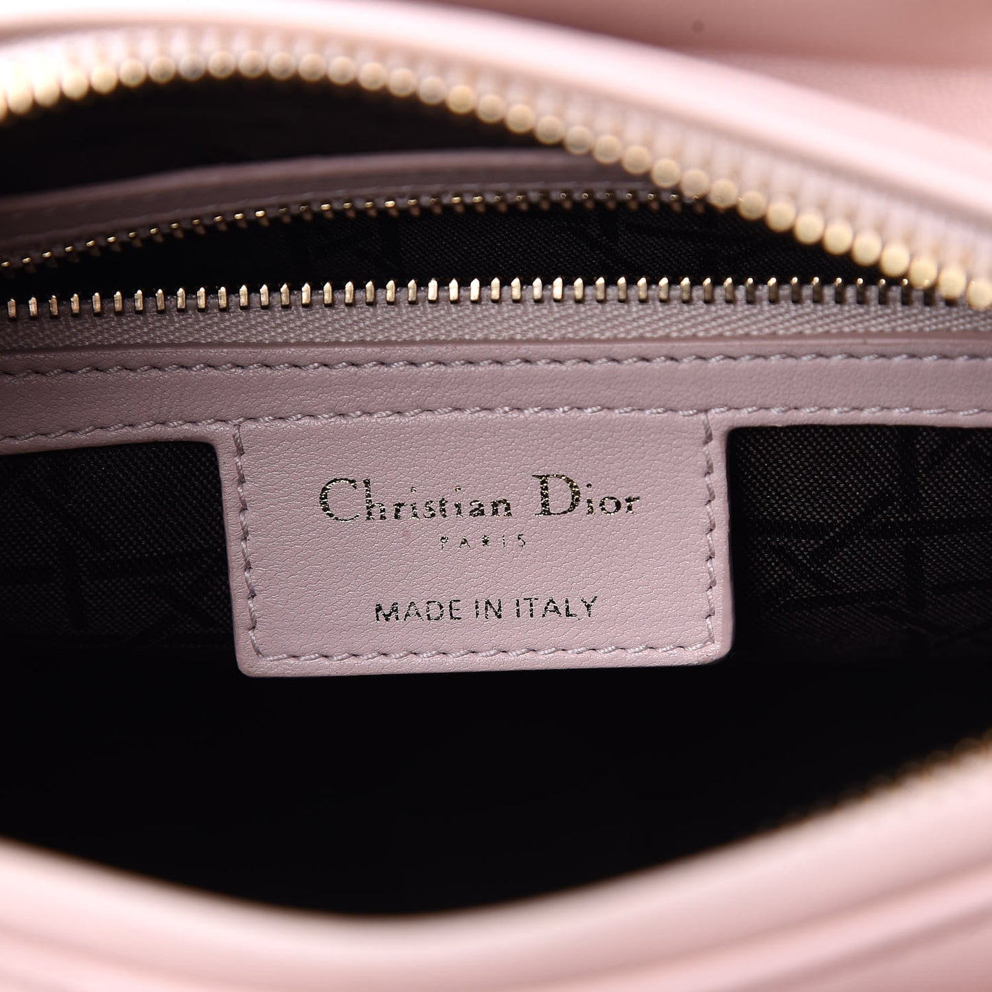 Lambskin Cannage Medium Lady Dior Light Pink