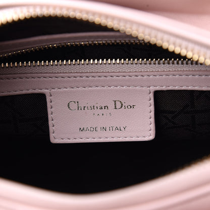 Christian Dior Lambskin Cannage Medium Lady Dior Light Pink 6 of 16