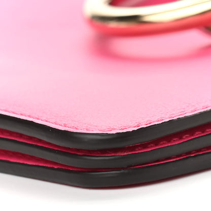 Chloe Suede Calfskin Mini Faye Bracelet Bag Fuchsia Rose 10 of 10