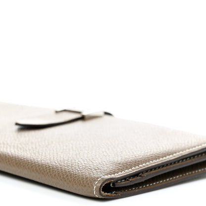 Hermes Epsom Bearn Gusset Wallet Etoupe 9 of 14