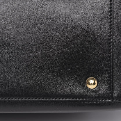 Fendi Vitello Glacier Medium FF Tote Black 10 of 11