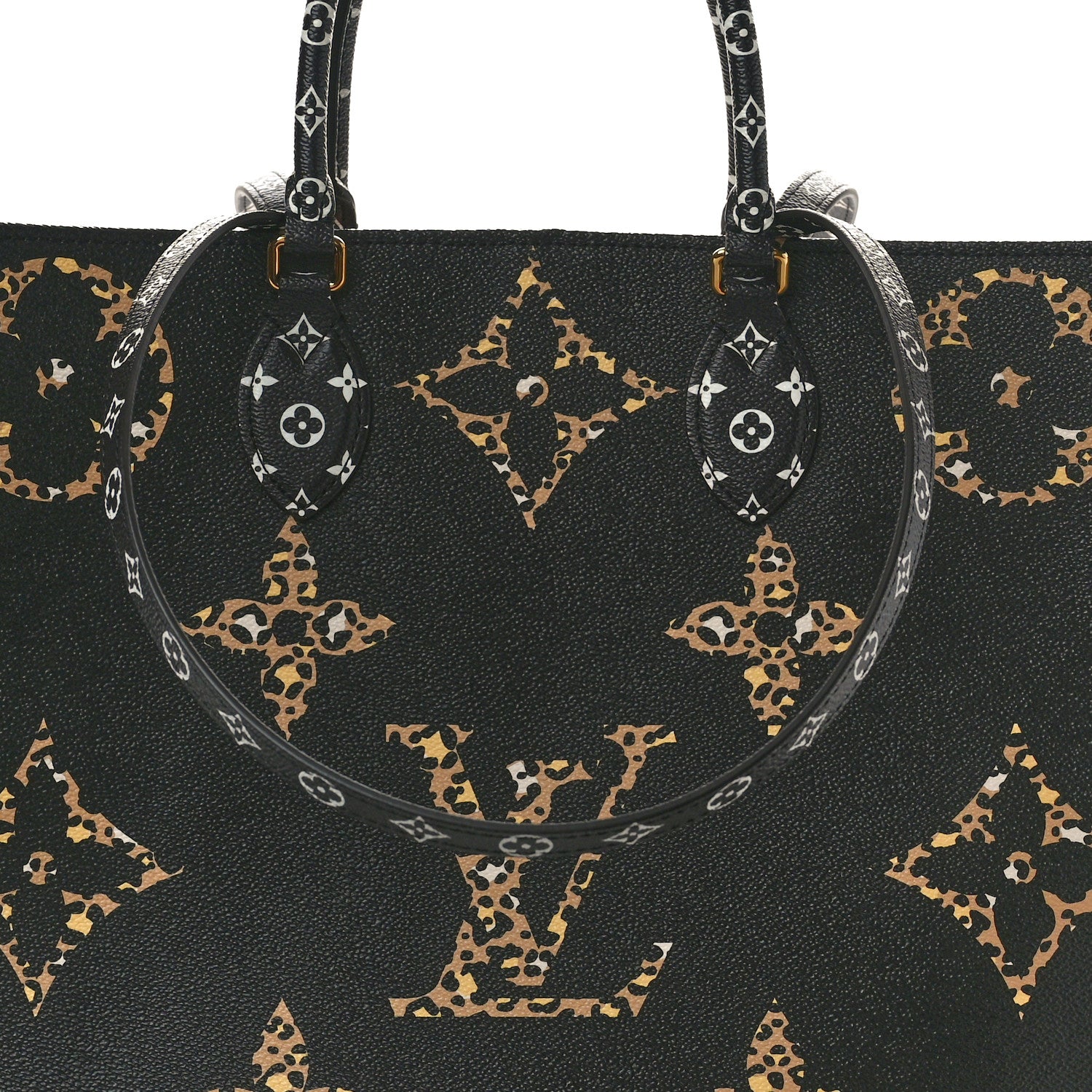 Louis Vuitton Monogram Giant Jungle Onthego GM Black 7 of 9