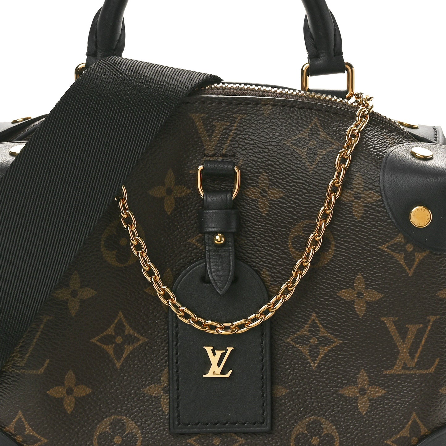 Monogram Petite Malle Souple Black