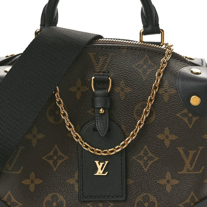 Louis Vuitton Monogram Petite Malle Souple Black 7 of 9