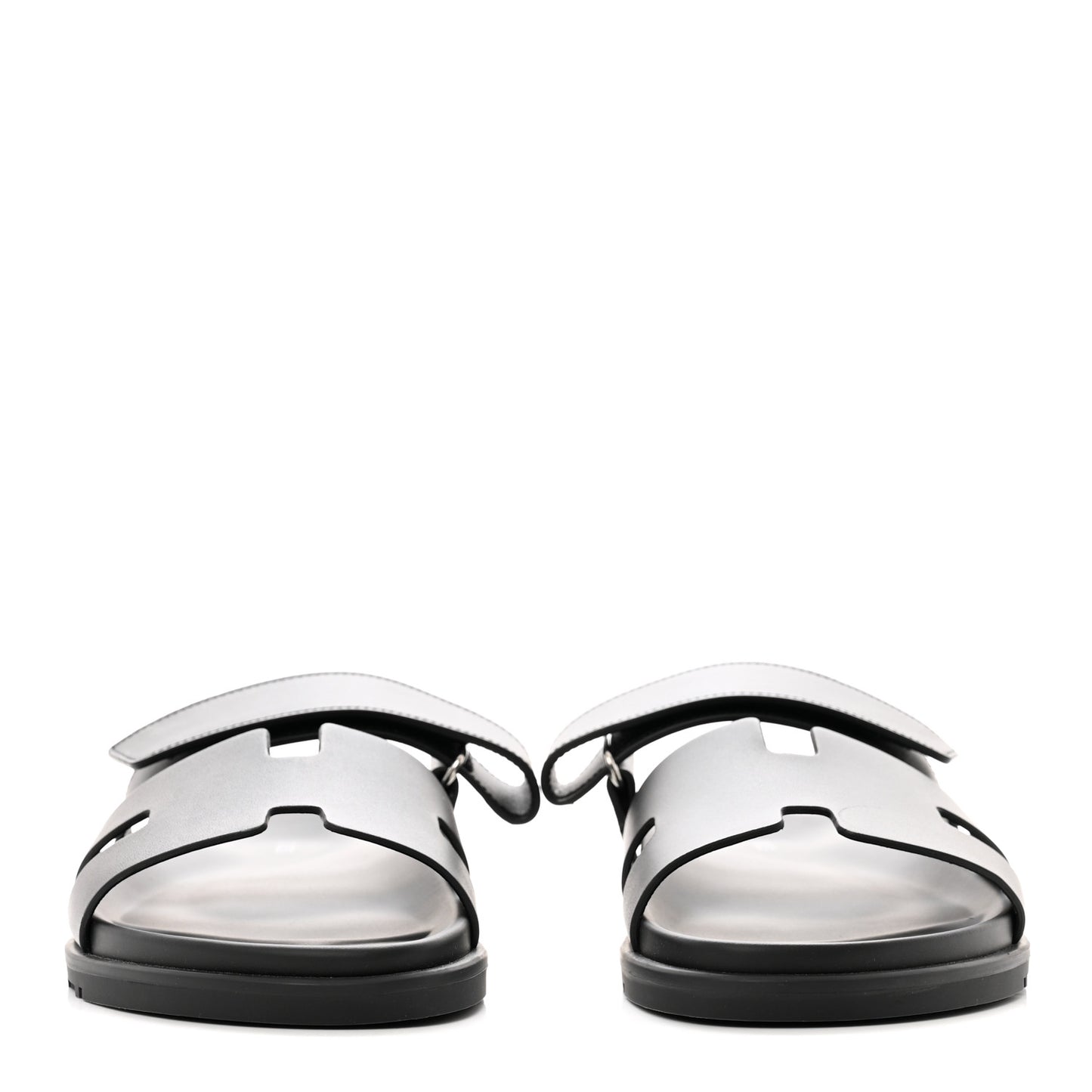 Calfskin Mens Chypre Sandals 41.5 Black