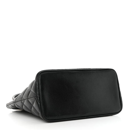 Chanel Caviar Quilted Medallion Tote Black 4 of 15