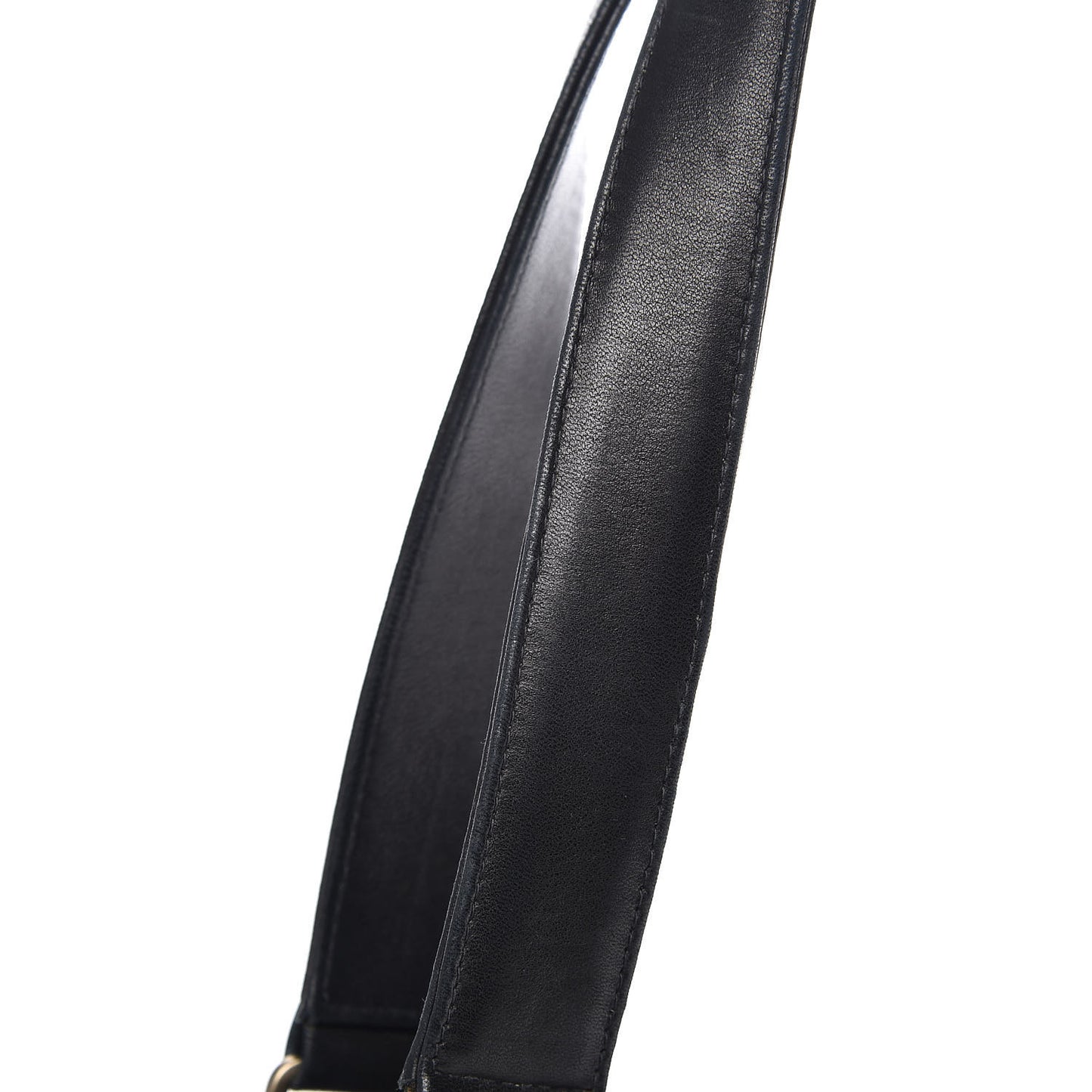 Lambskin Quilted Chocolate Bar Tote Black