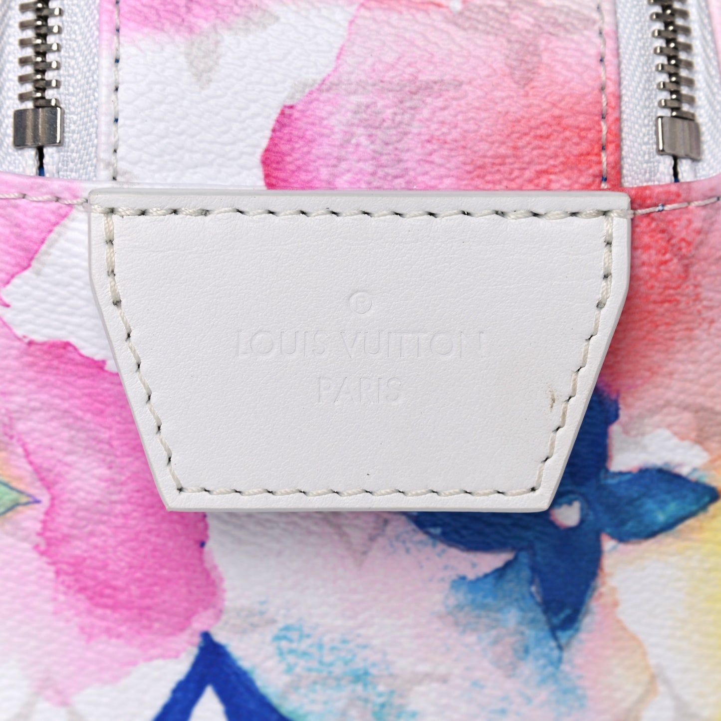 Monogram Watercolor Dopp Kit Toilet Pouch Multicolor