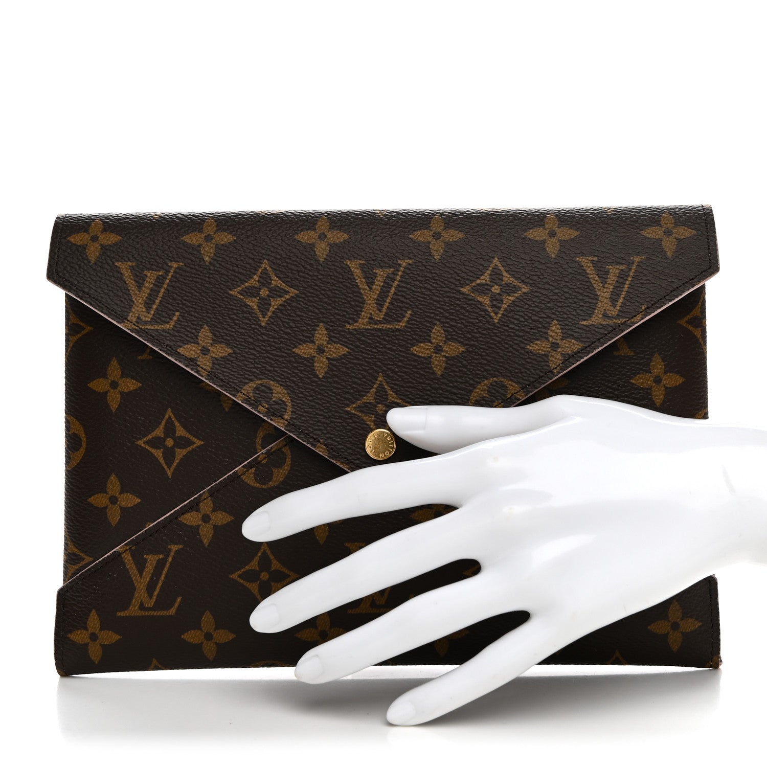 Louis Vuitton Monogram Large Kirigami Pochette Insert Rose Ballerine 2 of 6