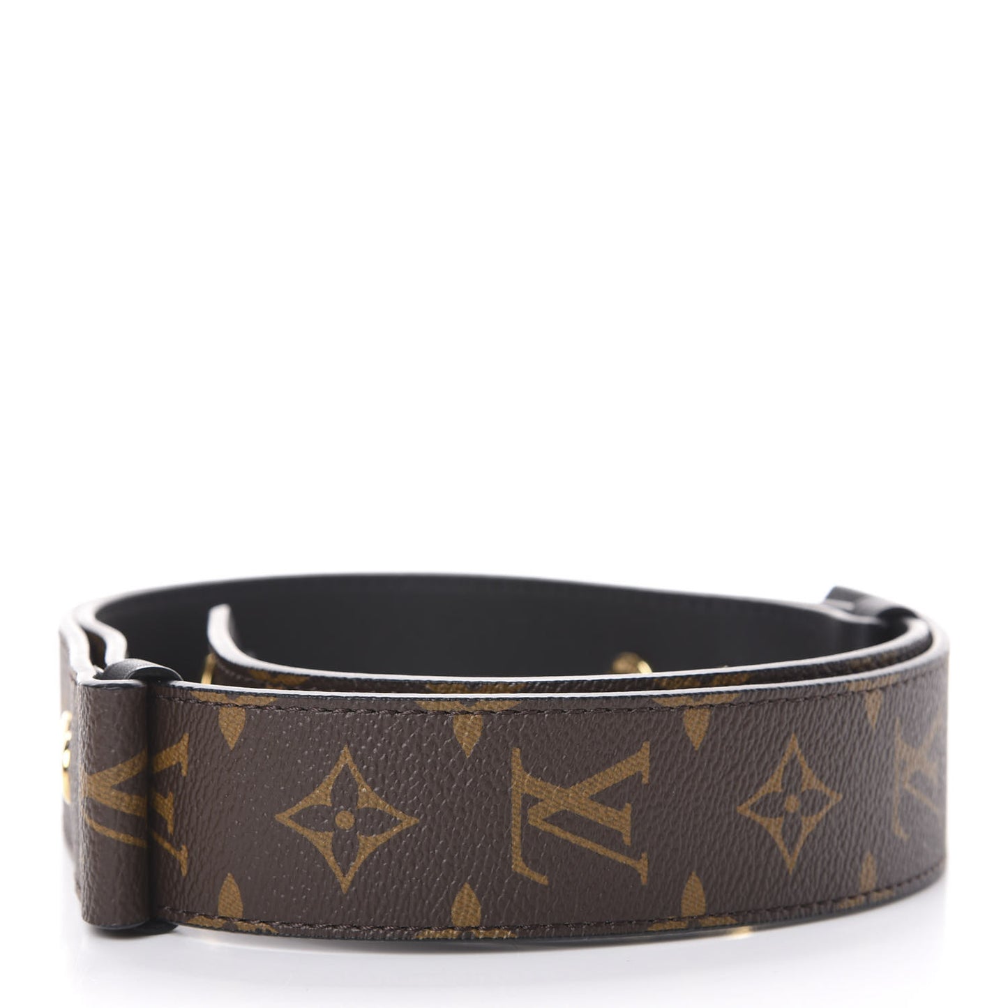 Monogram Adjustable Bandouliere Shoulder Strap Black