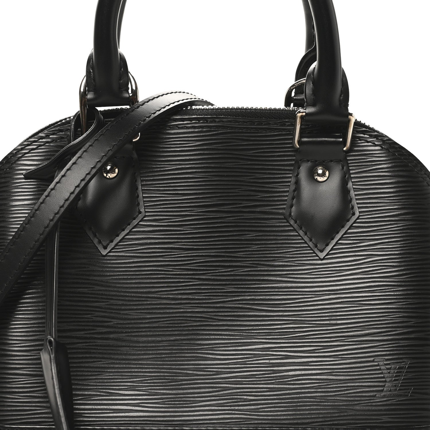 Louis Vuitton Epi Alma BB Black 7 of 10