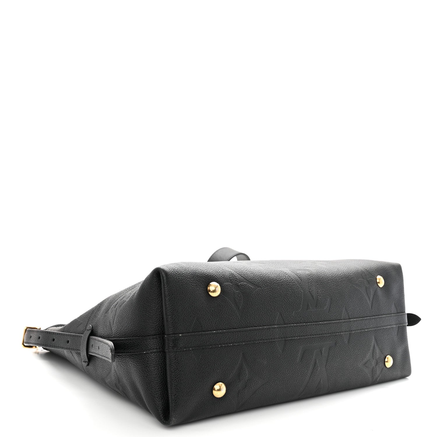 Louis Vuitton Empreinte Monogram Giant Carryall MM Black 4 of 11