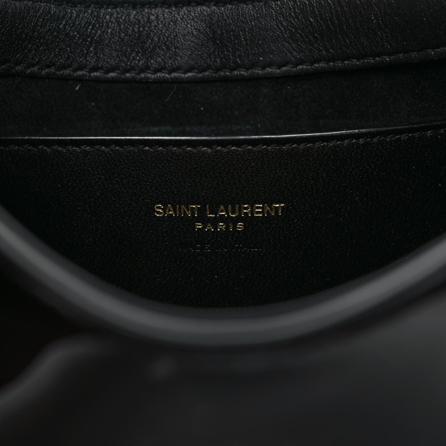 Saint Laurent Patent Calfskin Le 5 A 7 Mini Hobo Black 6 of 8
